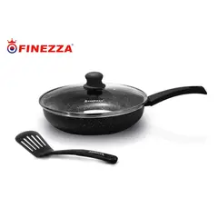FINEZZA - Sarten con Tapa 24 cm p/inducción Granito