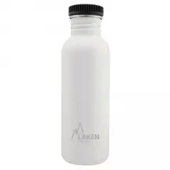 LAKEN - BOTELLA ACERO INOXIDABLE BASIC STEEL BLANCO 075L -