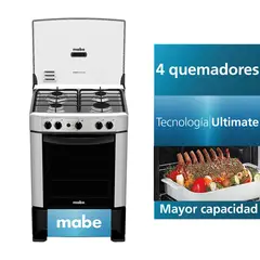 MABE - COCINA DE PIE 60 CM CMP6014AG1 4 QUEMADORES