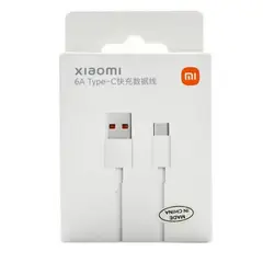 XIAOMI - Cable 6A Turbo USB Tipo-C Compatible 67W 55W 33W
