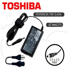 GENERICO - CARGADOR TOSHIBA - 19V 3.42A - 65W