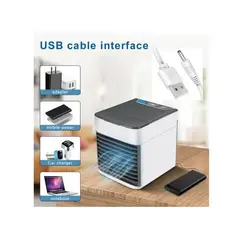 GENERICO - Mini aire acondicionado enfriador portátil ventilador auto oficina