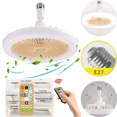 GENERICO - Foco Ventilador 2 en 1 ahorrador 30W