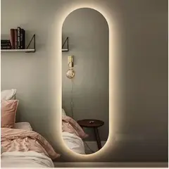 GENERICO - Espejo Cuerpo Entero Táctil Con Iluminación Led 150 x 60cm