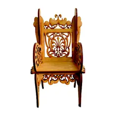 GYPSYZONE - Sillon miniatura Vintage MDF 3mm