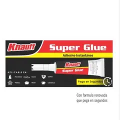 KNAUF - Pack x 3 : Pegamento Rápido Súper Glue x 1.5gr Knauf  -  Transparente