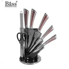 LA ITALIANA - Set de Cuchillos 8 piezas de Acero Inoxidable - BASS