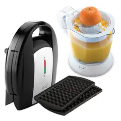 OSTER - Sandwichera y Waflera CKSTSM3892 mas Exprimidor Citricos