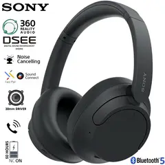 SONY - Audifonos Bluetooth 5.2 Noise cancelling 35hrs Wh-CH720N