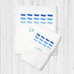 GENERICO - TOALLAS DE BAÑO BORDADAS CASABLANCA HOME