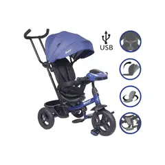 EBABY - Triciclo Guiador ESPIN Blue