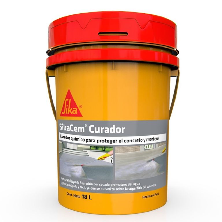 Curador de Concreto y Mortero SikaCem Curador 18L