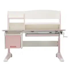 DECORPLAS - Escritorio De Estudio Para Niños Parma Kids Pink - Regulable