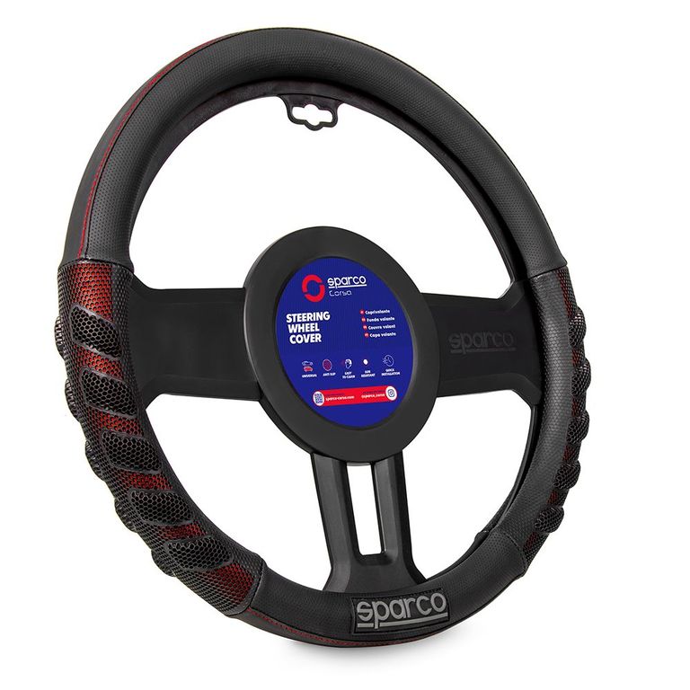 Funda Cubre Volante Forro De Timon Sparco Sps101rd