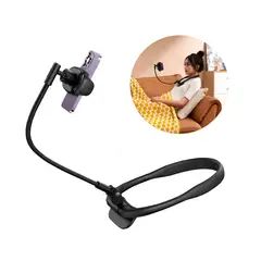 BASEUS - Soporte de cuello ergonómico para celular universal LUGB000001