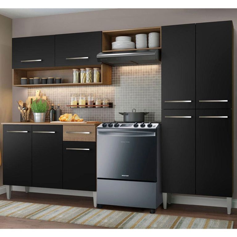 Mueble de Cocina Integral Emilly Pop 229 cm