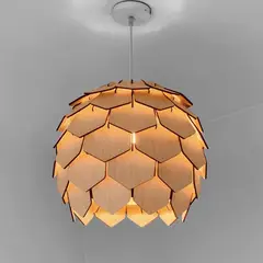 GENERICO - Lámpara Colgante Edw-Art Estudio Modelo Blooming Luz Cálida