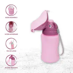 INFANTI - Bacín Portátil Para Bebe »POTTY TO GO» Elephant Niña