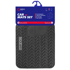SPARCO - Piso Alfombra Auto Camioneta Spf501bk