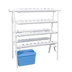 GENERICO - Kit Hidropónico Vertical NTF 72 agujeros