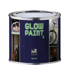 MAGPAINT - Pintura Fosforescente GlowPaint 500ml Transparente