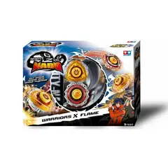 INFINITY NADO - Juguete 2 Trompos de Batalla Serie Split Warriors x Flame