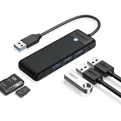 ORICO - Hub Usb 3.0 de 3 Puertos + Sd/Tf Mod. Papw3At