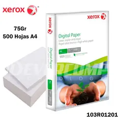 XEROX - Papel Bond A4 75G BRA 500 Hojas (103R01201)