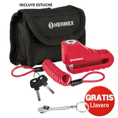 HERMEX - Candado para moto candado para freno de disco