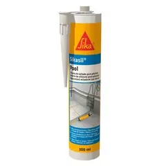 SIKA - Silicona para piscinas Sikasil Pool transparente x 300ml