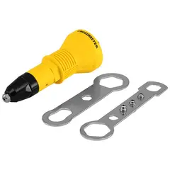 GENERICO - Remachadora Adaptada Para Taladro Crossmaster 9971050 - Gris