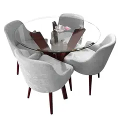 GENERICO - Comedor Cayra - 4 Sillas