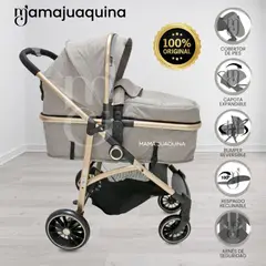 BABY - Coche Moisés Travel System «CARRI DELUXE» Edición Limitada Beige
