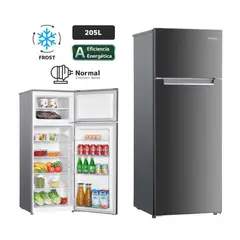 BLACKLINE - Refrigerador 205Lts Frost 205L-2PN Inox