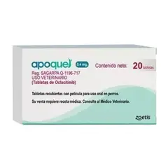 ZOETIS - Apoquel de 5.4 mg x 20 tabletas