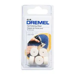 DREMEL - Discos De Fieltro Para Pulir 1/2 414