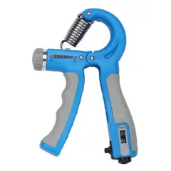 GENERICO - Hand grip con regulador Ejercicio de mano con agarre CELESTE