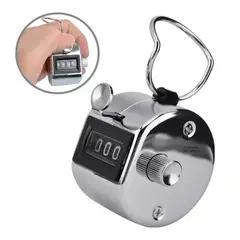 GENERICO - Contometro manual metalico 4 digitos