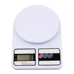 GENERICO - Balanza de Cocina Digital Electrónica Pantalla LCD 10KG