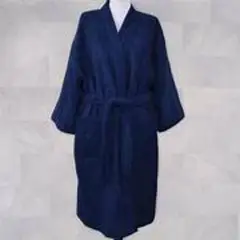 GENERICO - Salida de baño de 380 gramos - M - Azul marino