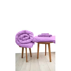 COBITEX HOME - Sábanas + Plumón Hipoalergénico King Lila Cobitex 100 algodón.