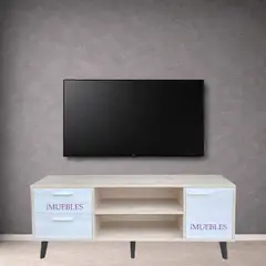 TEMEL - Aparador Vintage Mueble Aparador Mueble TV 65