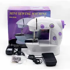 GENERICO - Maquina de Coser Portatil Electronica con Pedal - Electrica
