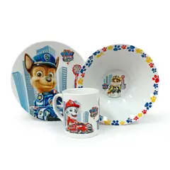 SCOOL - - Set de cerámica 3 piezas - Paw Patrol Racer