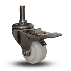 SERRATURE - GARRUCHA ROSCA FREN AC INOX BL 50MM CARGA 50KG