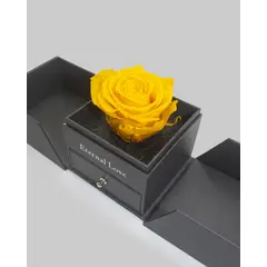 AIROSA - Rosa Eterna Preservada - Color amarillo - Joyero