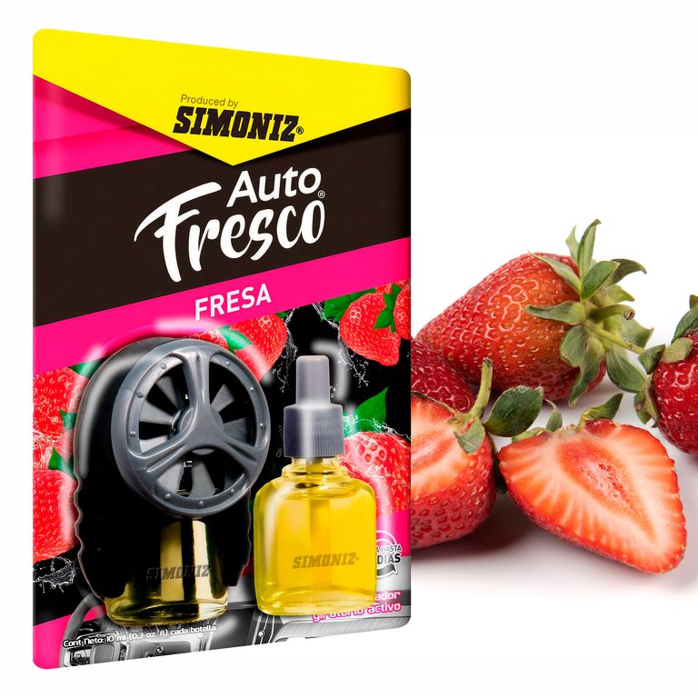 Ambientador Auto Fresco 10ml Fresa