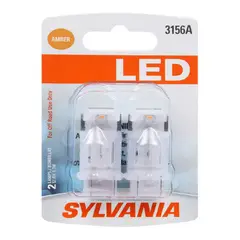 SYLVANIA - LED 2C 3156A OSRAM 277W 12V W25x16q AMBAR