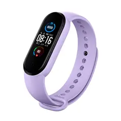 GENERICO - Correa Compatible Con Xiaomi Mi Band 3 y 4 Lila