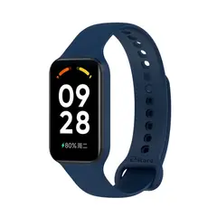 GENERICO - Correa Compatible Con Redmi Band 2 Azul Noche